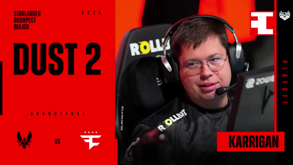 karrigan vs Vitality on Dust II
