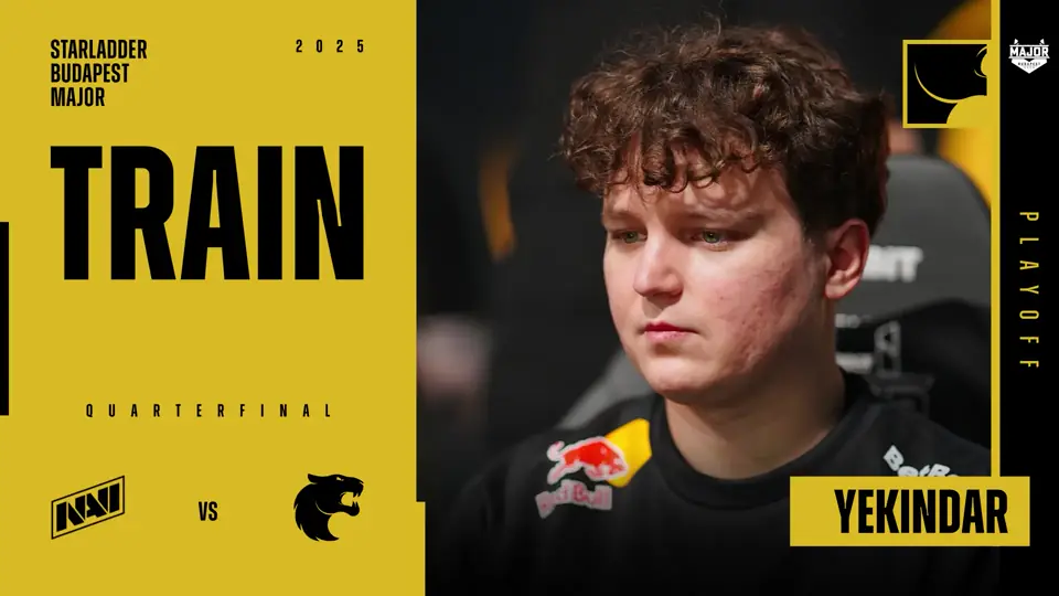 YEKINDAR vs Natus Vincere on Train