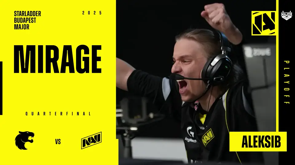 Aleksib vs FURIA on Mirage