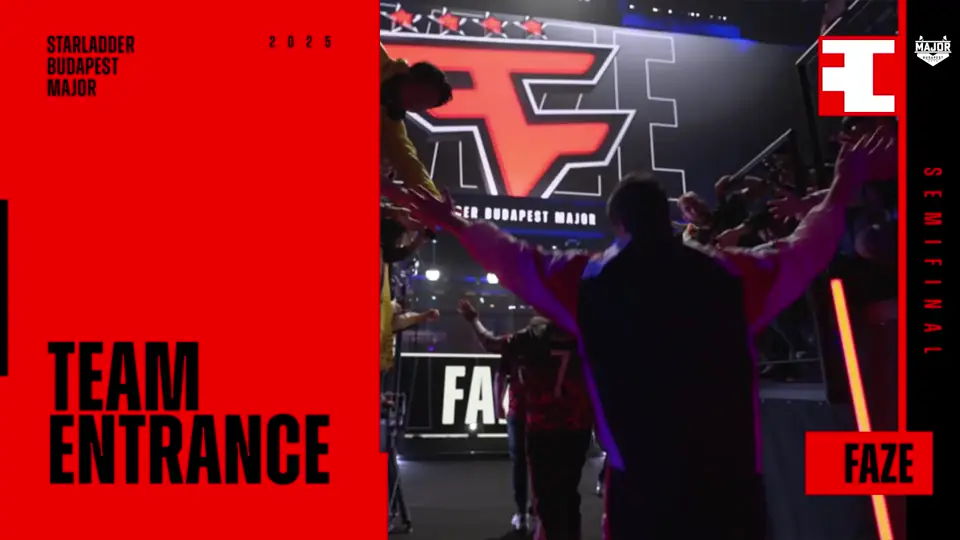 FaZe on the SF stage