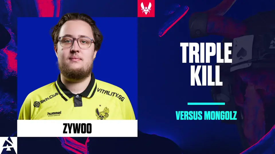 ZywOo Triple Kill