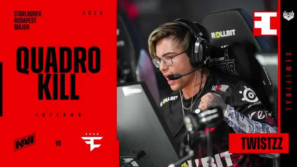 Twistzz Deagle quad | Budapest 2025 Highlight