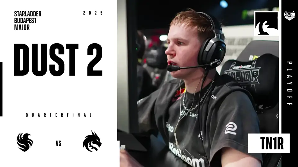 tN1R vs Falcons on Dust II