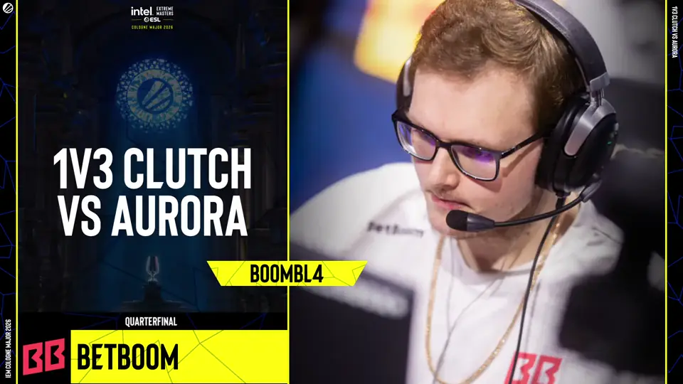 Boombl4 1v3 Clutch
