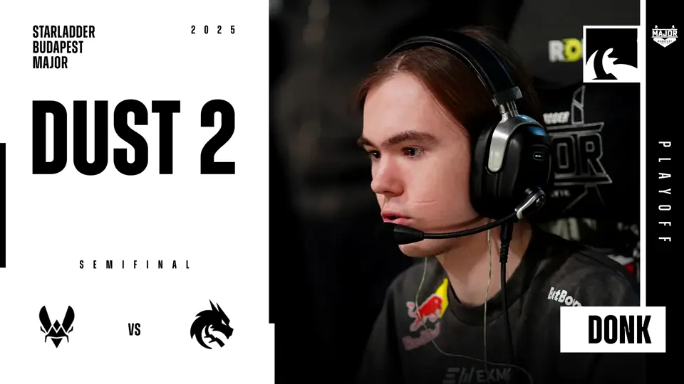 donk vs Vitality on Dust II