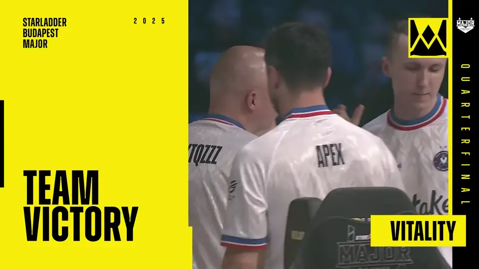 Vitality win in the QF