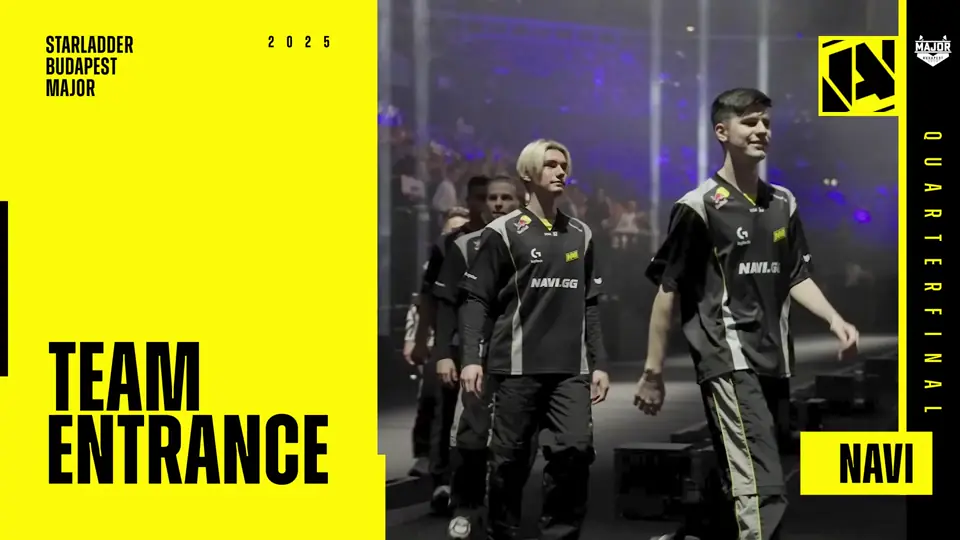 Natus Vincere on the QF stage