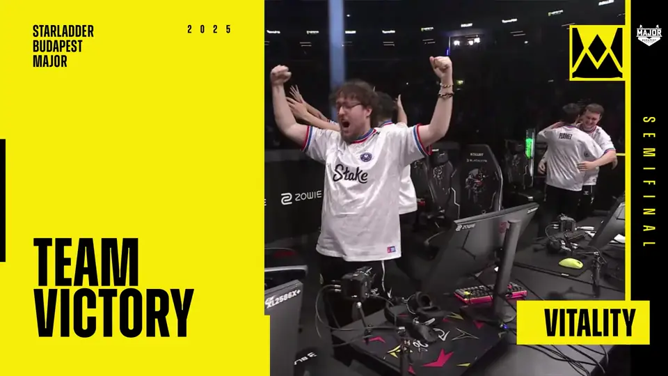 Vitality wins in the SF
