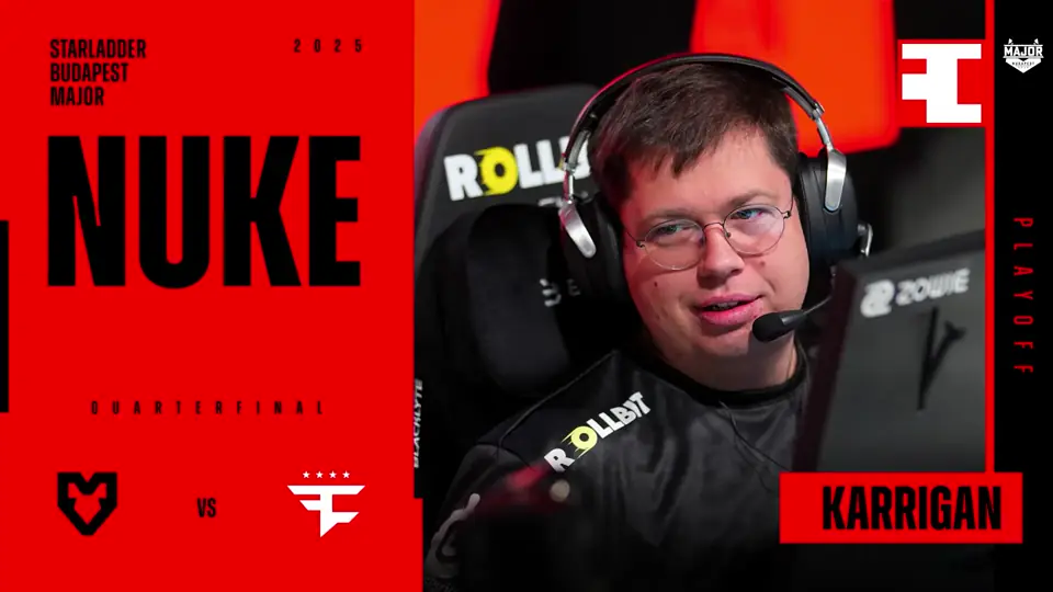 karrigan vs MOUZ on Nuke