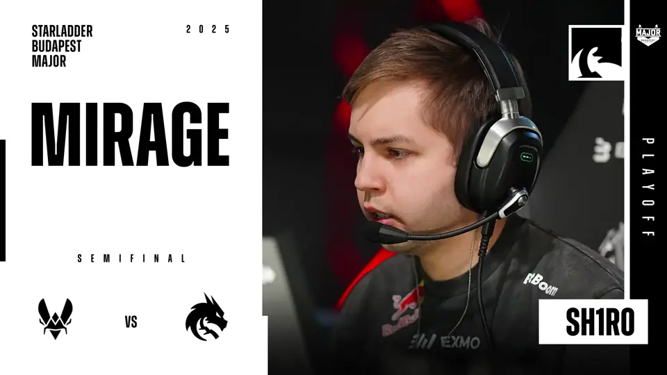 sh1ro vs Vitality on Mirage