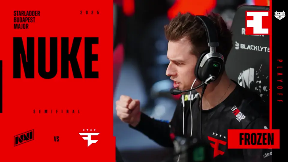 frozen vs Natus Vincere on Nuke