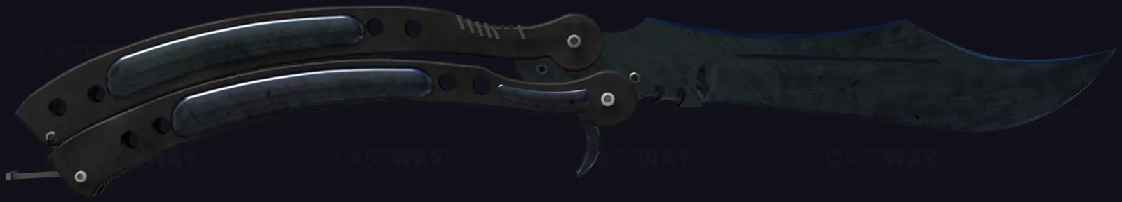 ★ Butterfly Knife | Blue Steel