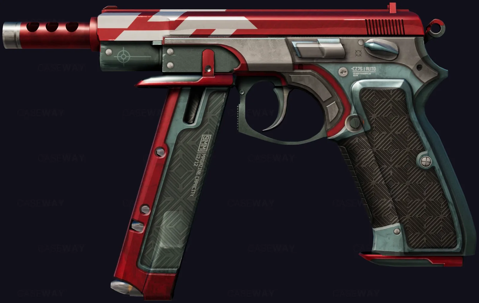 CZ75-Auto | Red Astor