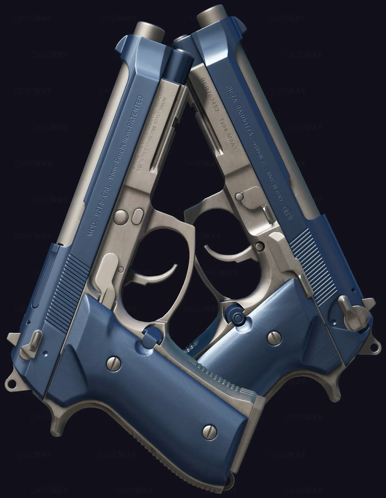 Dual Berettas | Anodized Navy