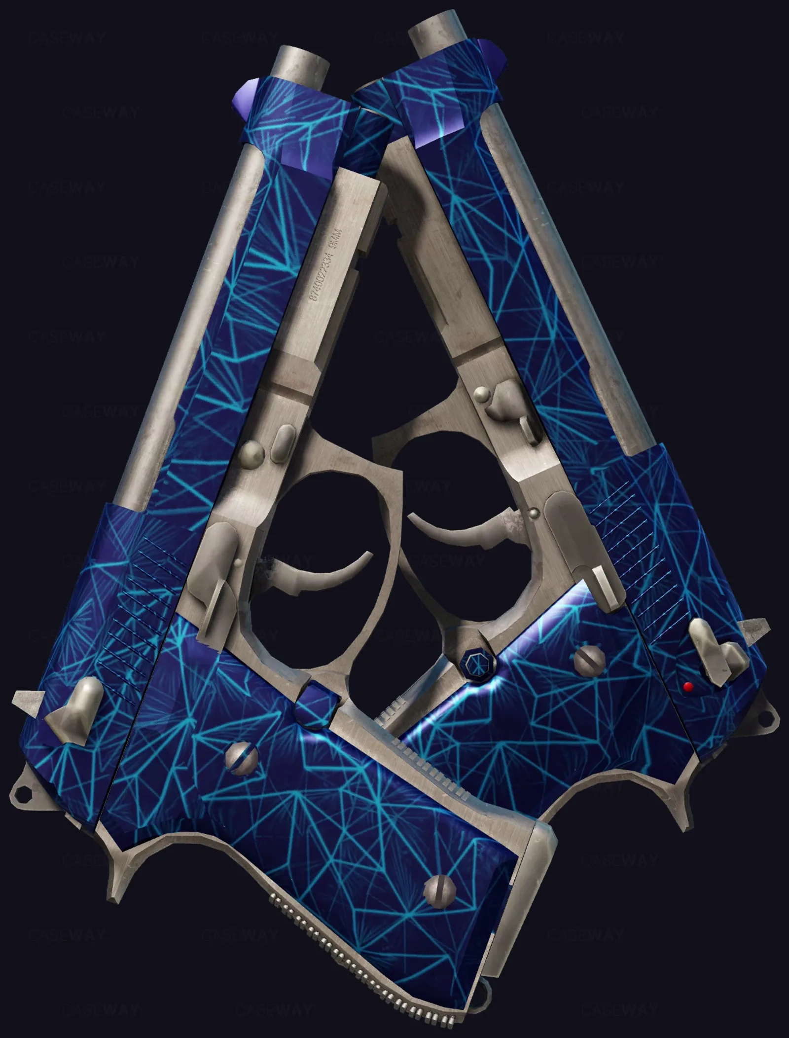 Dual Berettas | Cobalt Quartz