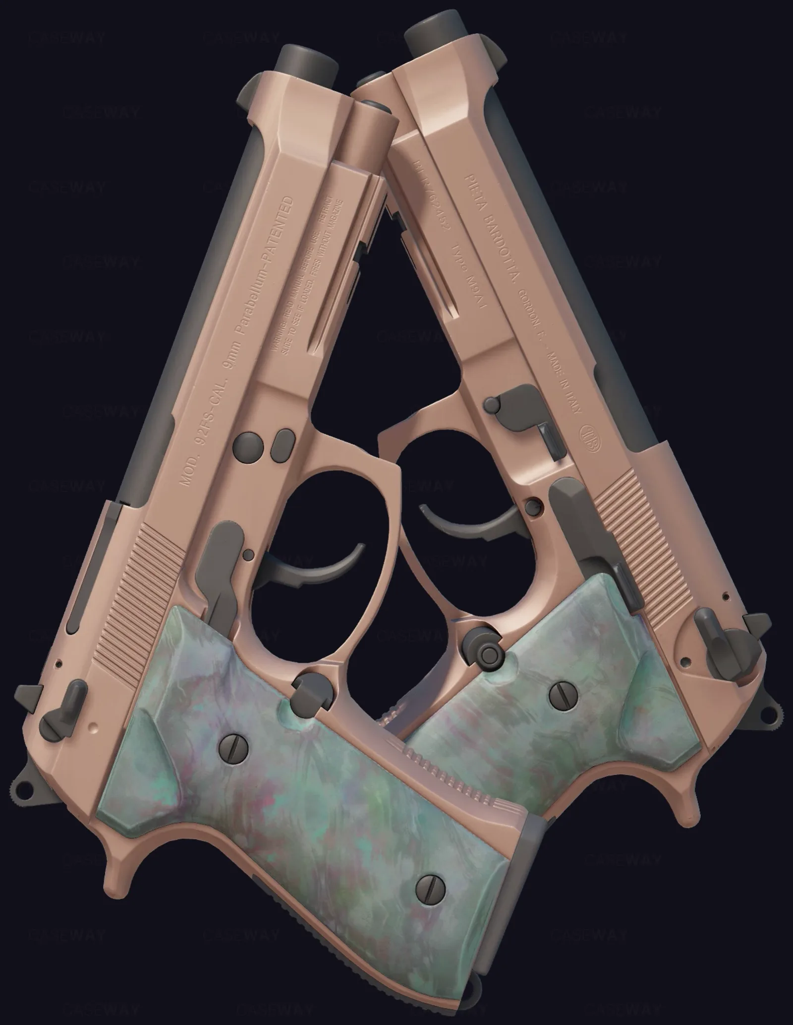 Dual Berettas | Rose Nacre