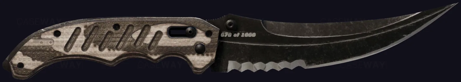 ★ Flip Knife | Black Laminate