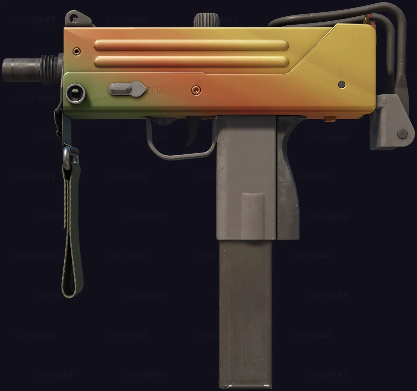MAC-10 | Amber Fade