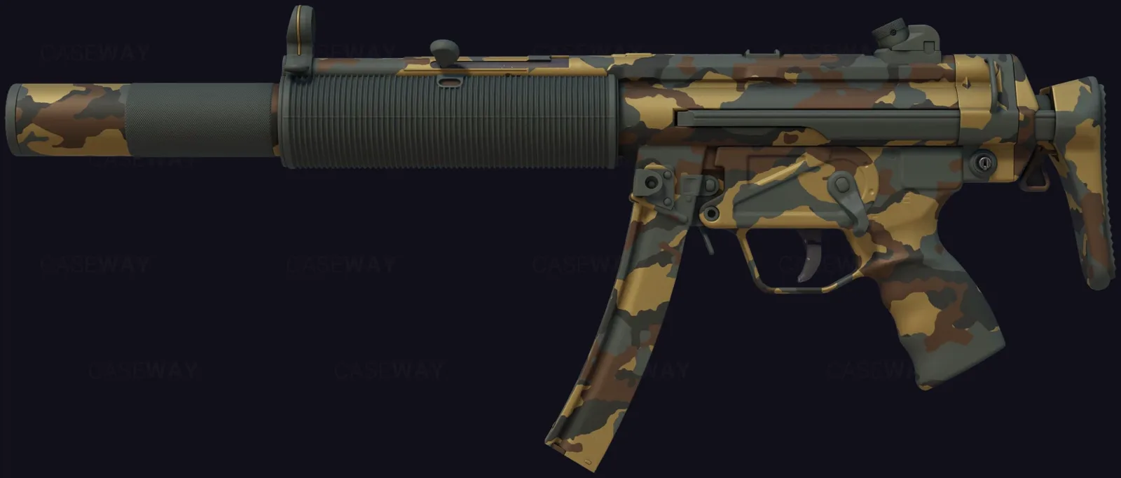 MP5-SD | Gold Leaf