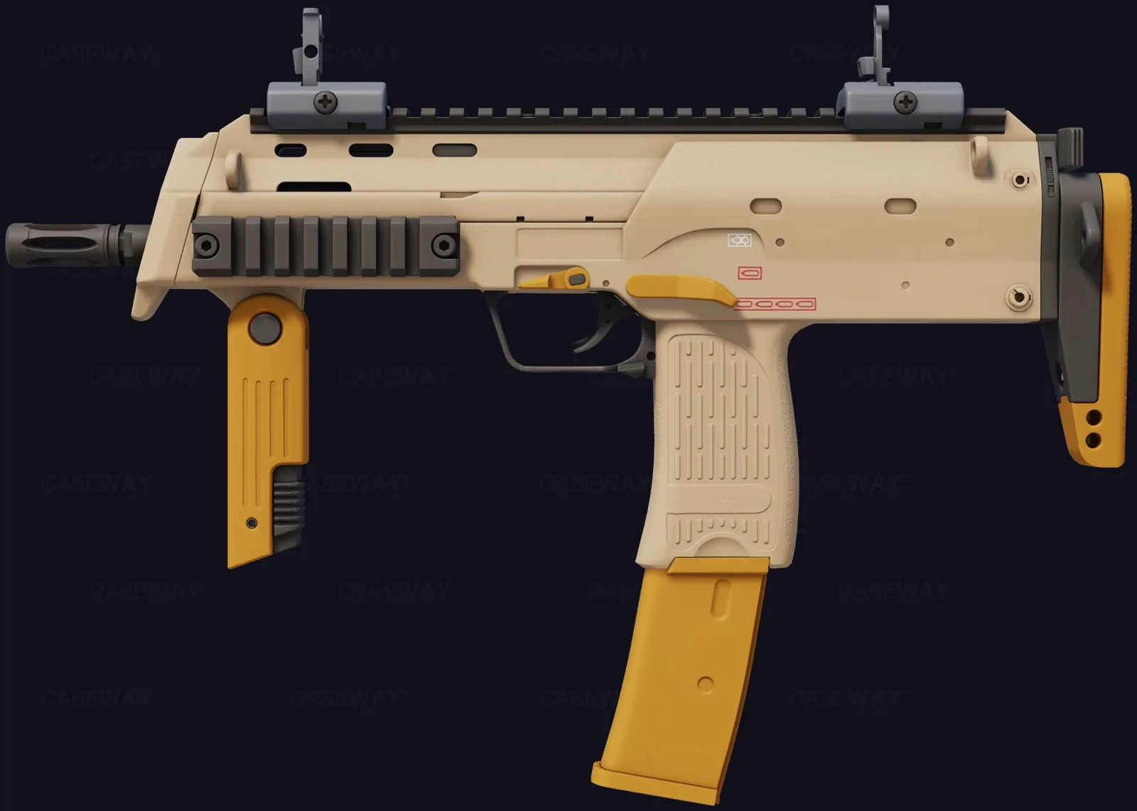 MP7 | Short Ochre