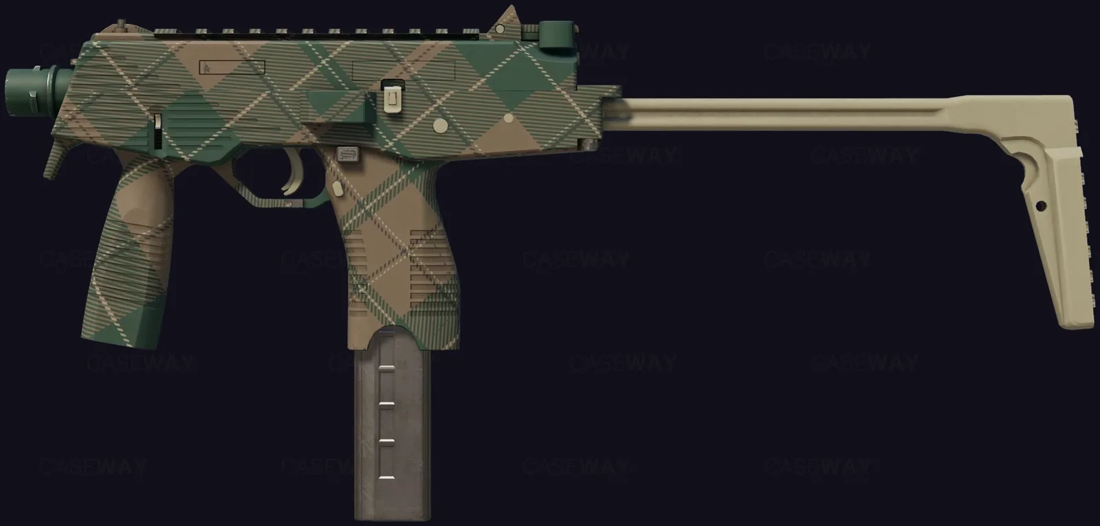 MP9 | Green Plaid