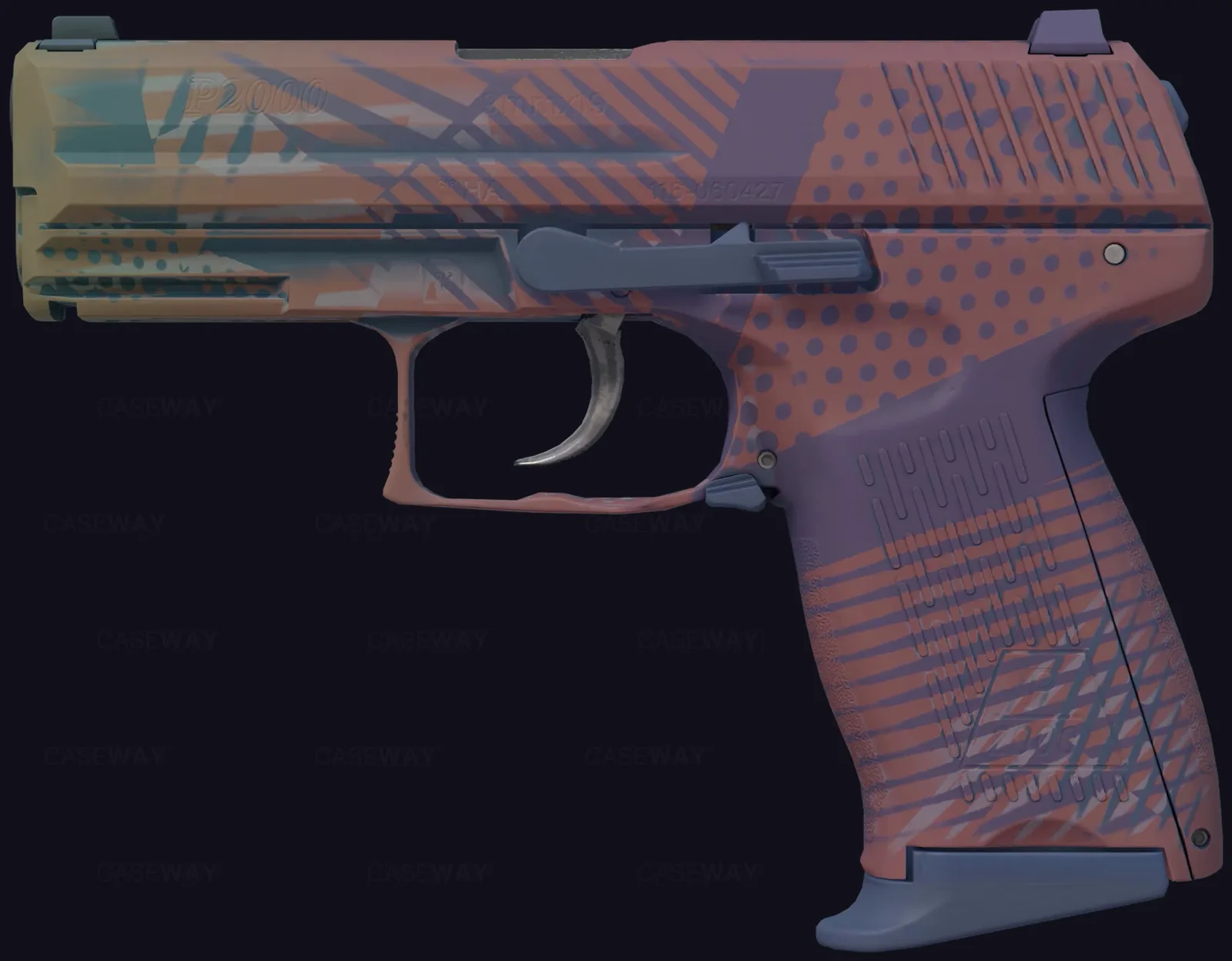 P2000 | Coral Halftone