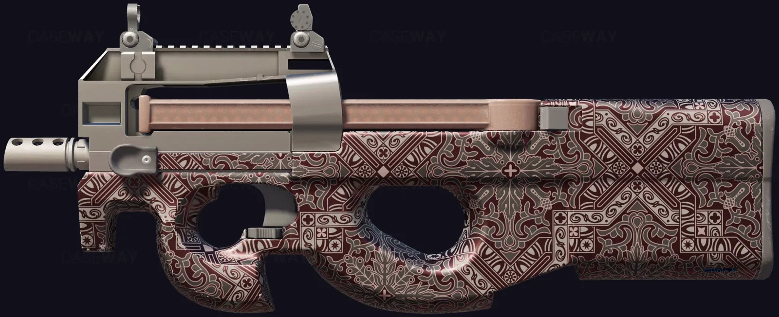 P90 | Baroque Red