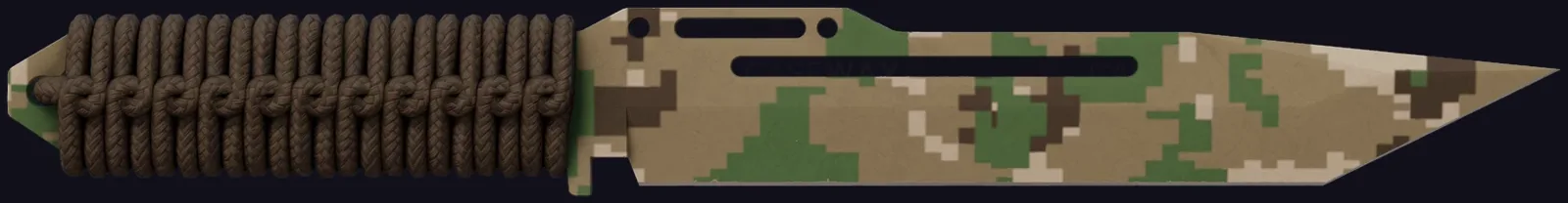 ★ Paracord Knife | Forest DDPAT