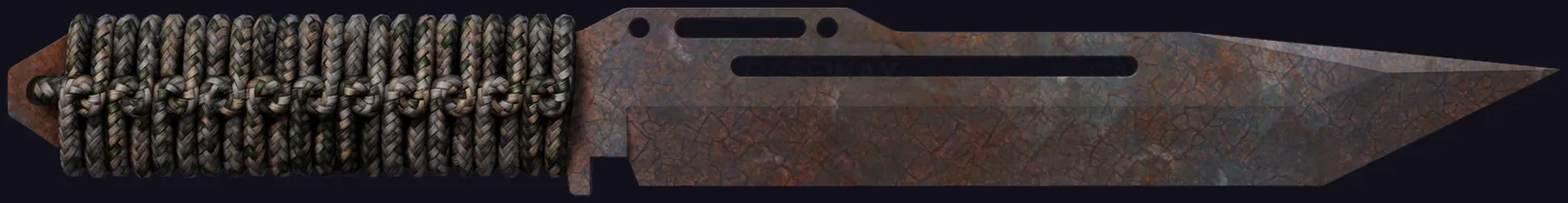 ★ Paracord Knife | Rust Coat