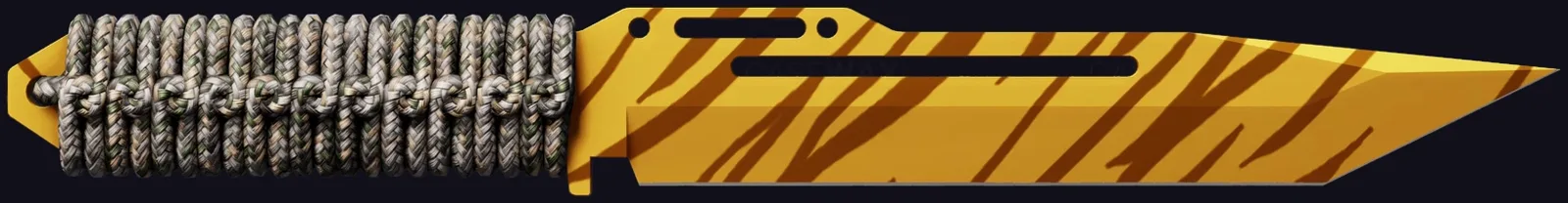 ★ Paracord Knife | Tiger Tooth