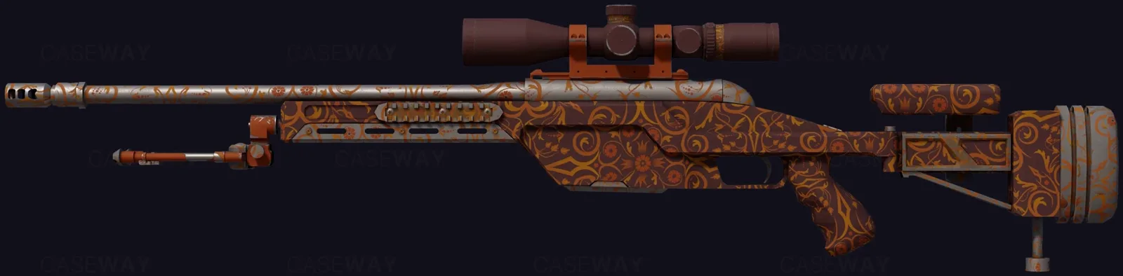 SSG 08 | Orange Filigree