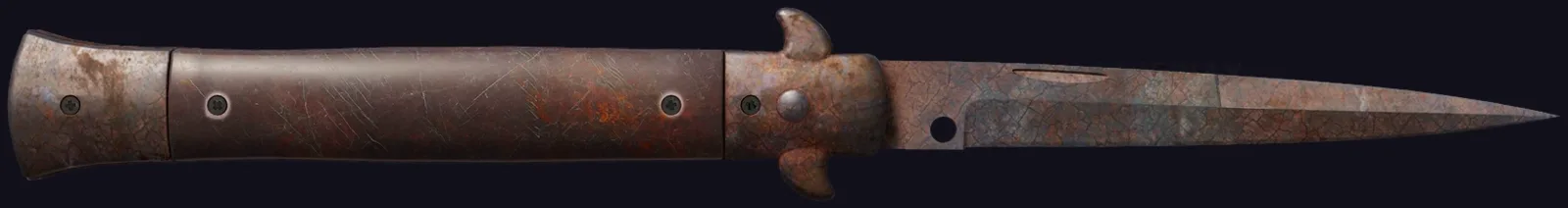 ★ Stiletto Knife | Rust Coat