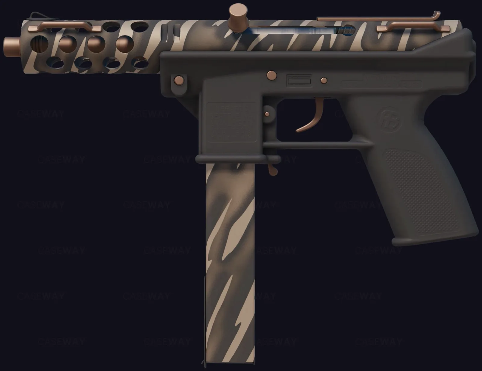 Tec-9 | Tiger Stencil